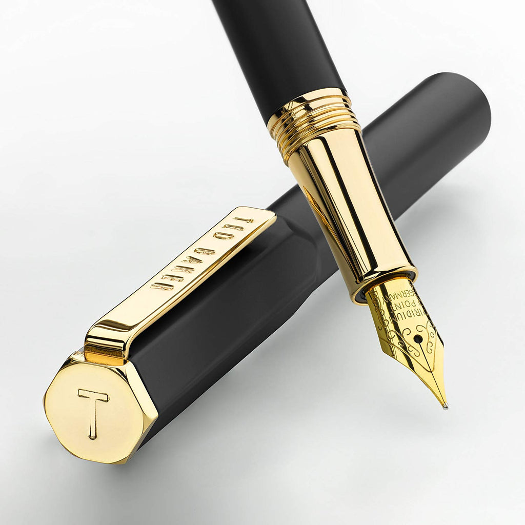 Premium Fountain Pen | Black Onyx (197172363275)