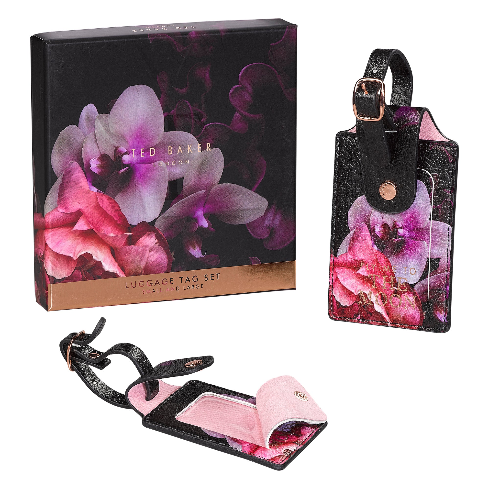 Luggage Tag Set | Black Splendour (1543441940514)