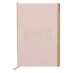 A5 Soft Touch Notebook | Pink Bow (1613154746402)
