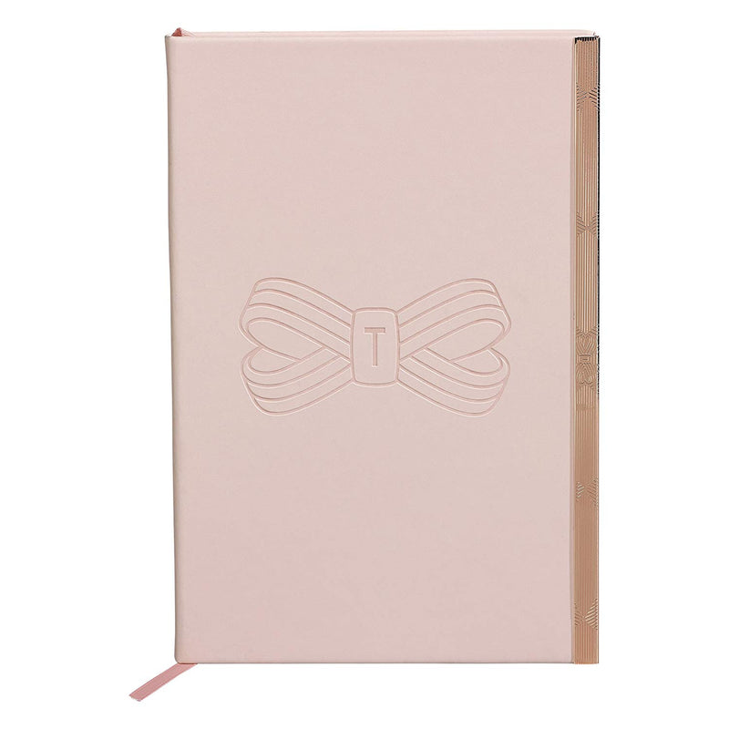 A5 Soft Touch Notebook | Pink Bow (1613154746402)