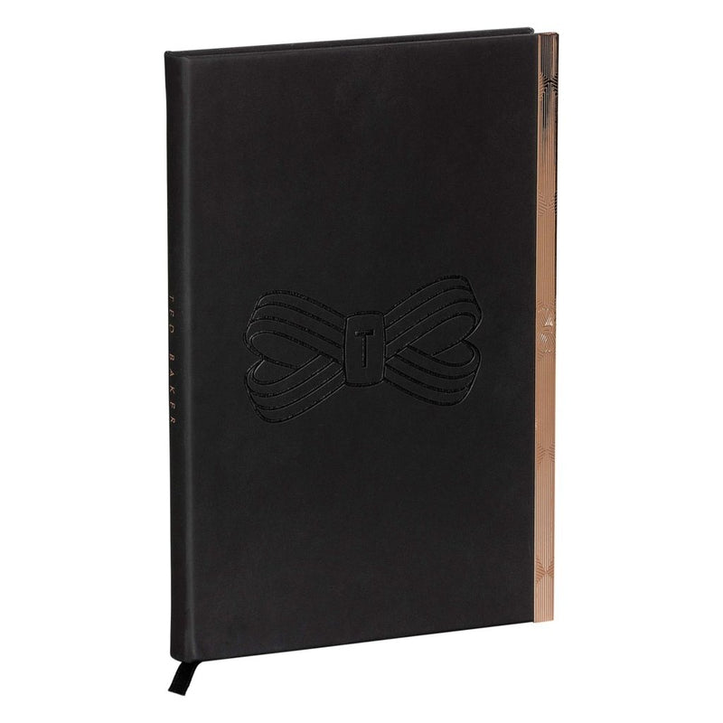 A5 Soft Touch Notebook | Black Bow (1613155434530)