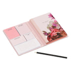 A5 Notebook with Sticky Notes | Black Splendour (1613142327330)