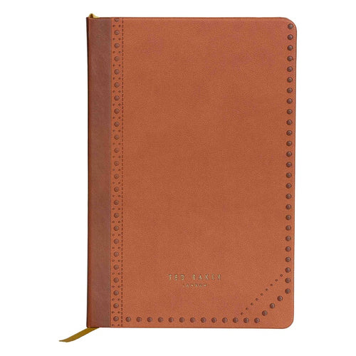 A5 Notebook | Brown Brogue Kiku (1613139542050)