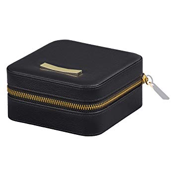 Zipped Jewellery Case - Black (4419993927754)