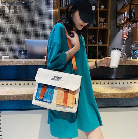 Ladies Package Diagonally Bag | White | 正價 (4798393155658)