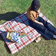 Tent Picnic Blanket | Checkered Red | 正價
