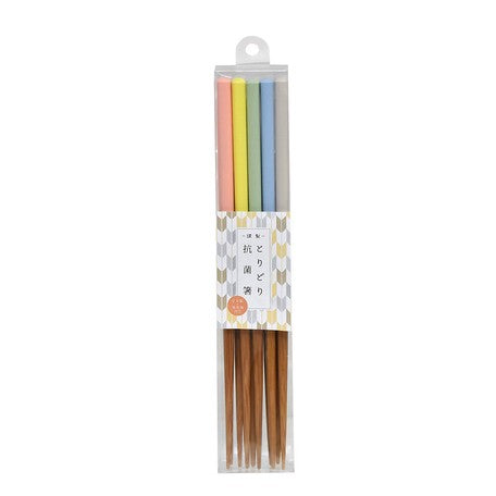 Various Antibacterial Zen Chopstick Set | 5 Light Colour | 正價