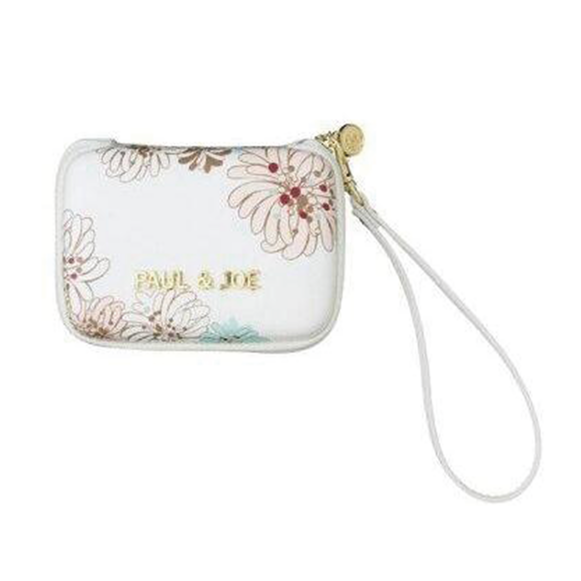 Mobile Pouch - Crysanthemum | White