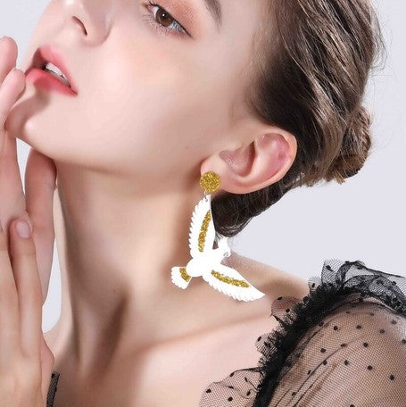 Acrylic Design Pierced Earring | 正價