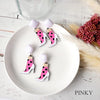 Acrylic Design Earring | Pink High Heel | 正價