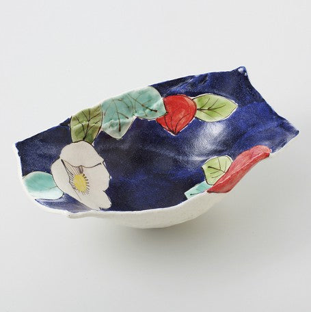 CIERTO | Hand-Painted Camellia Bowl