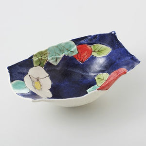 CIERTO | Hand-Painted Camellia Bowl