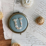 AFS | Embroidered Compact Mirror | U