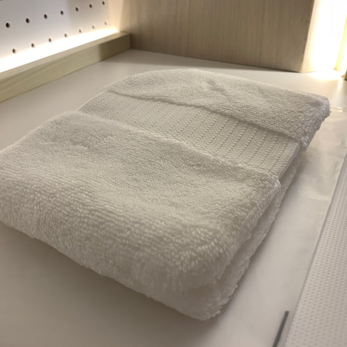 Leila | Face Towel | White (3884532695074)