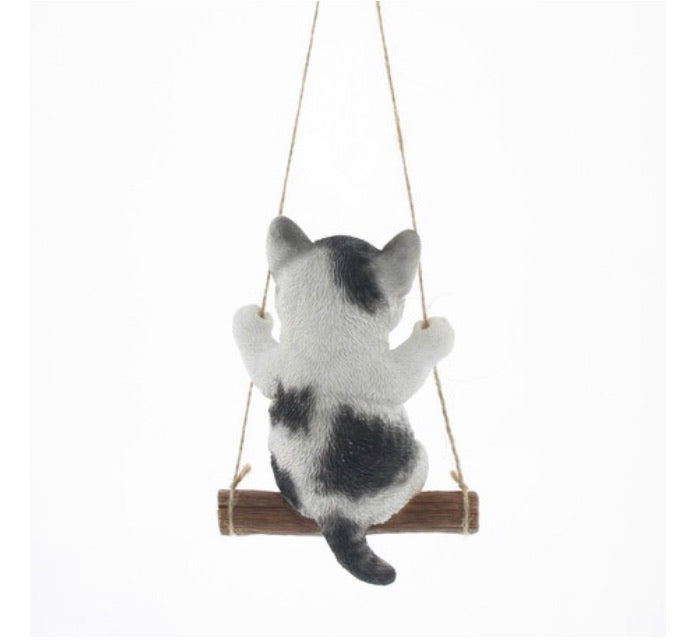 Children Ornaments | Cute Kitten | Gray White Sabashiro | 正價