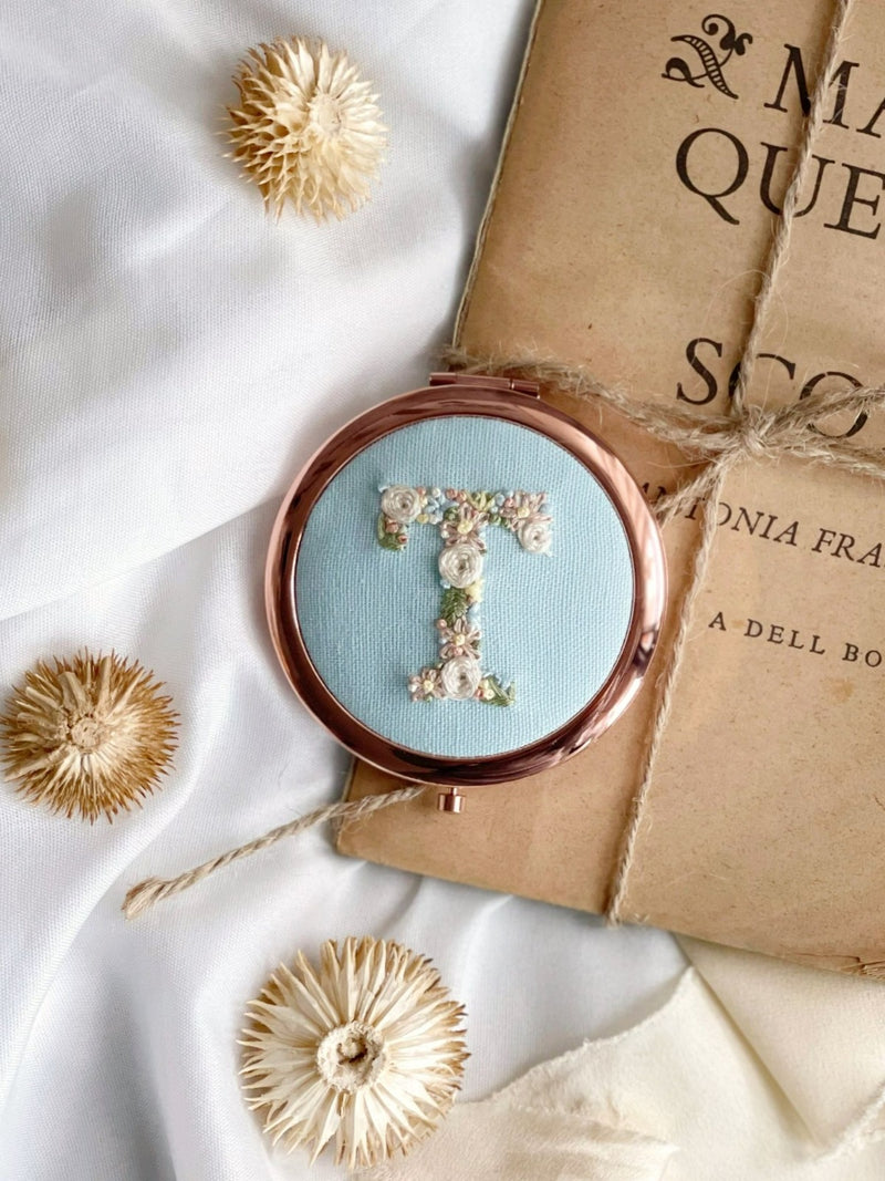 AFS | Embroidered Compact Mirror | T
