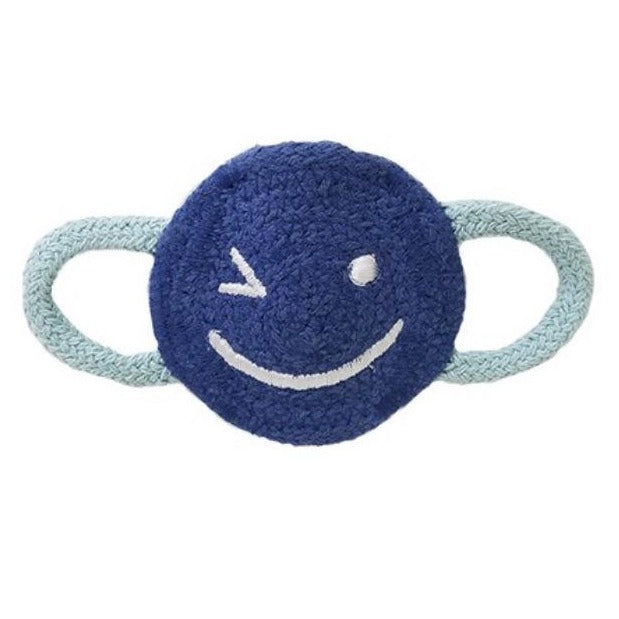 Smiley | Cotton Dental Chew Toy | Navy | 正價