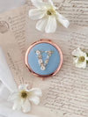 AFS | Embroidered Compact Mirror | V
