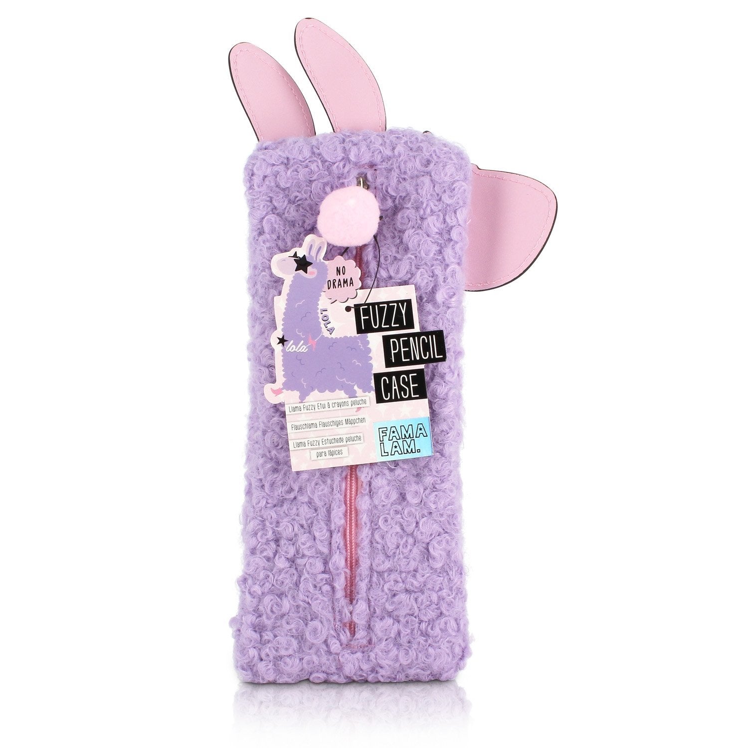 Famalam Furry Pencil Case (1612470976546)