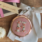 AFS | Embroidered Compact Mirror | H