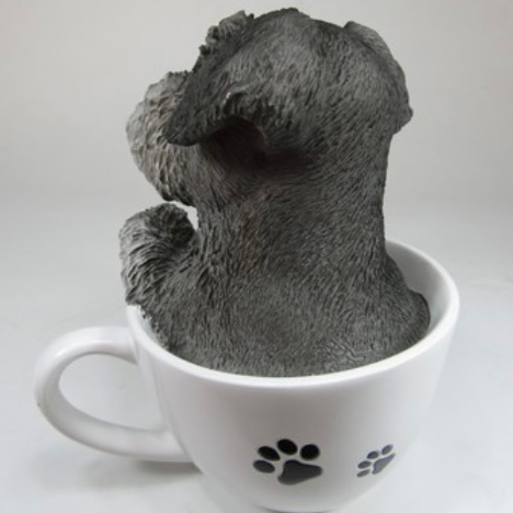 Children Ornament  | Schnauzer with Cup | 正價