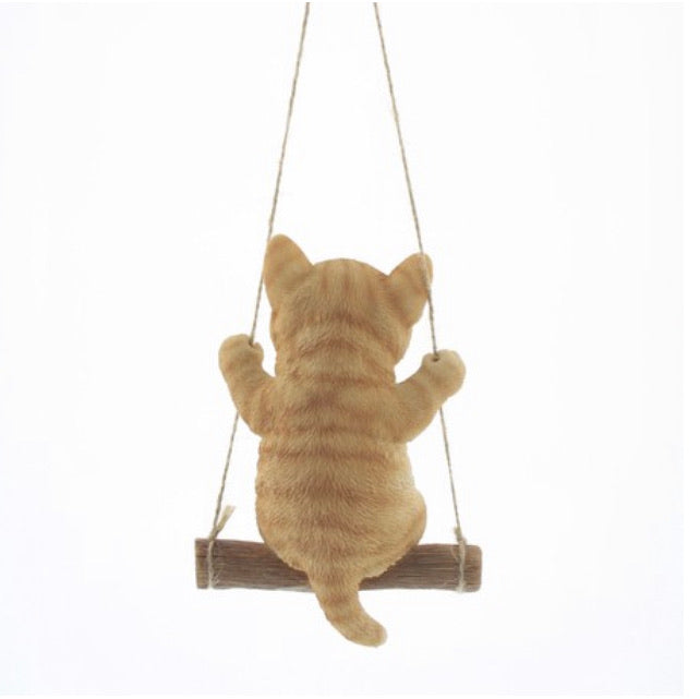 Children Ornament | Cute Kitten | Brown Tiger White | 正價
