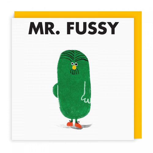 Mr Men Cards | Mr Fussy (197161320459)