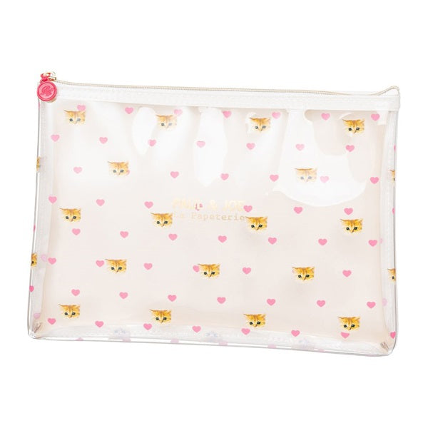 Elegant Flat Clear Pouch