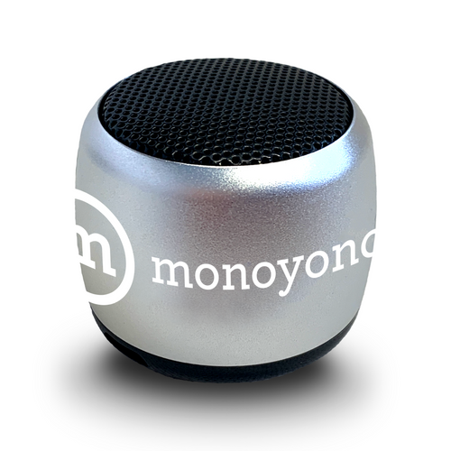 【Coming Soon】Monoyono Mini Speaker | Silver (4802359033930)